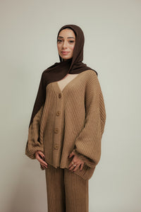 Mona Crochet Knit Cardigan