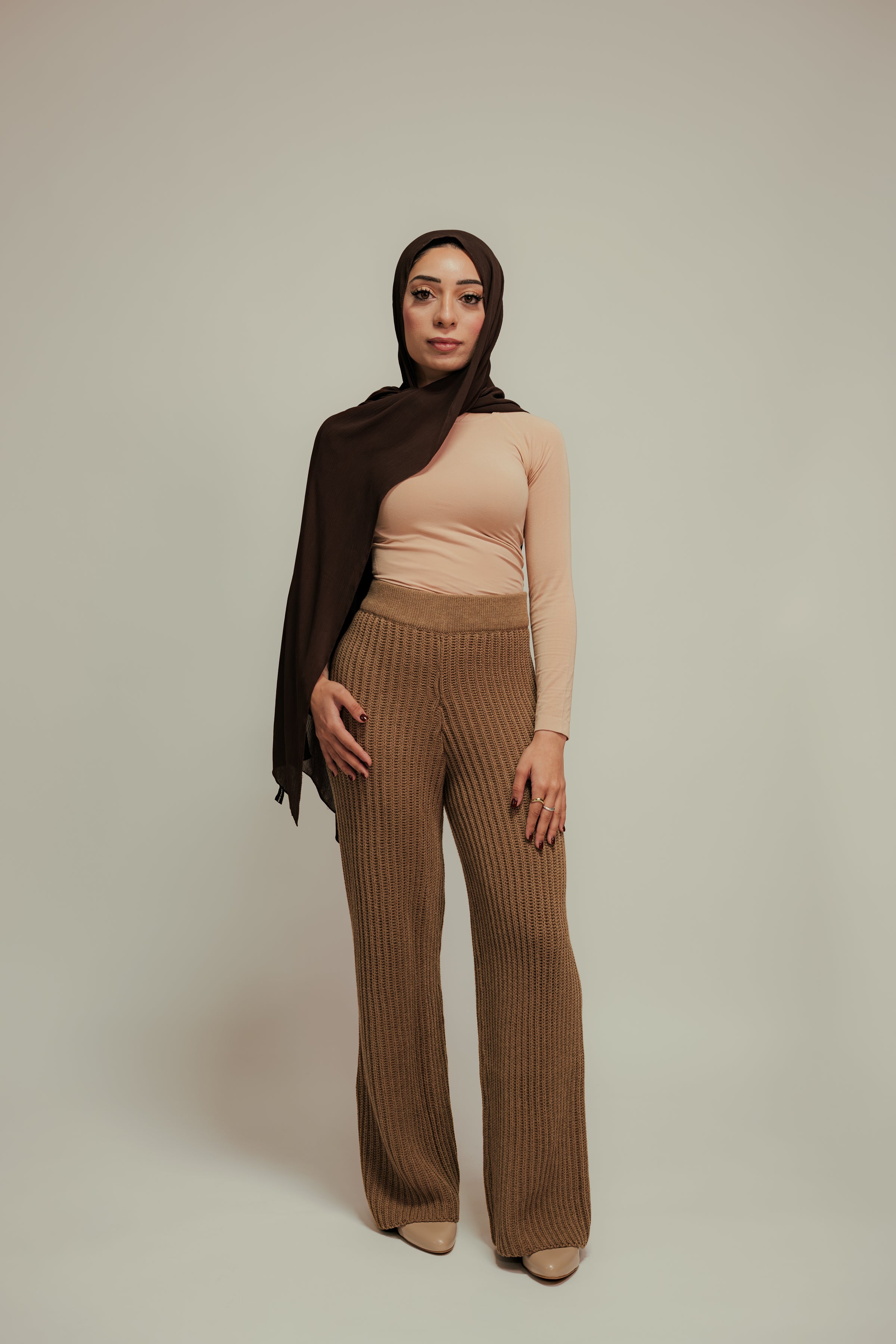Anya Crochet Knit Pant