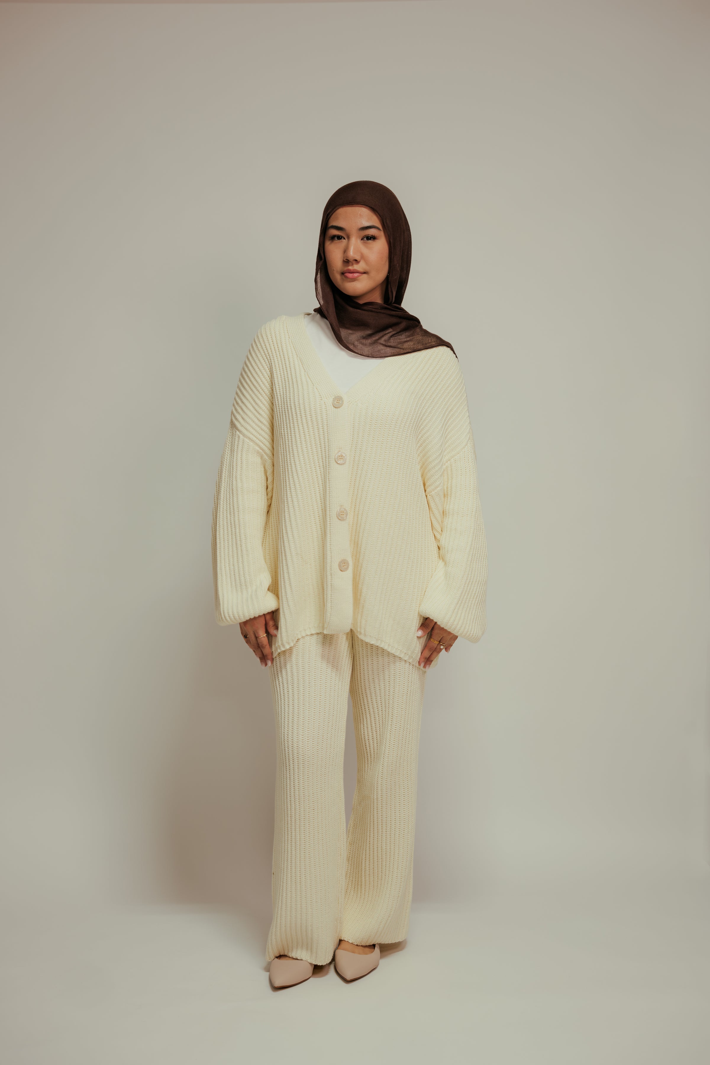 Mona Crochet Knit Cardigan