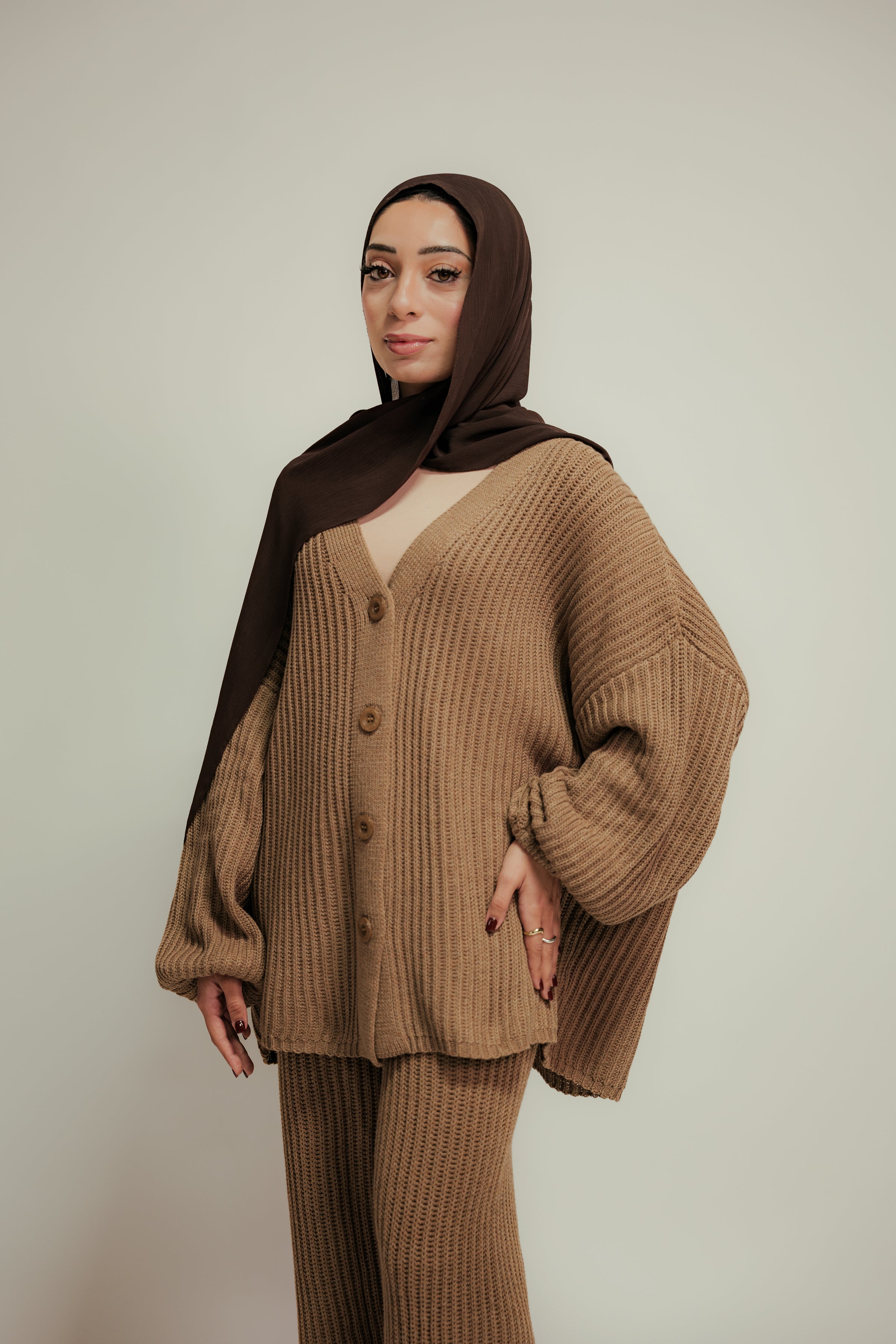 Mona Crochet Knit Cardigan